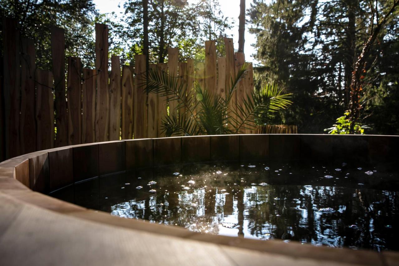 Bain De Foret - Lodges Cosy & Spa Neufchâtel-Hardelot Eksteriør billede