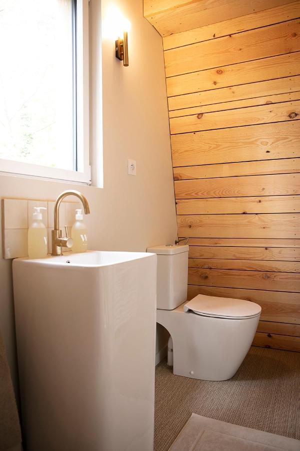 Bain De Foret - Lodges Cosy & Spa Neufchâtel-Hardelot Eksteriør billede